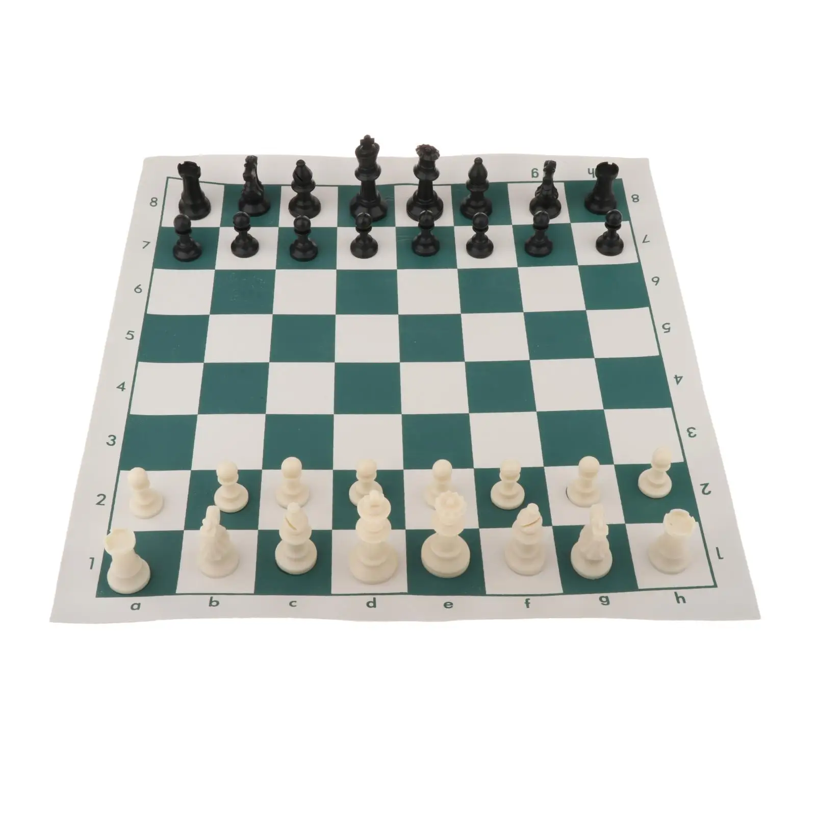 

Portable Chess Set Board Games 18x3.5 Inch w/ Storage Bag for Kids Beginners