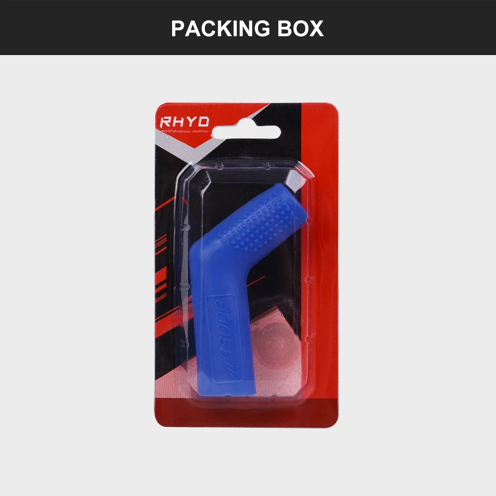 Универсальный рычаг переключения передач для мотоцикла 1 шт. резиновый носок