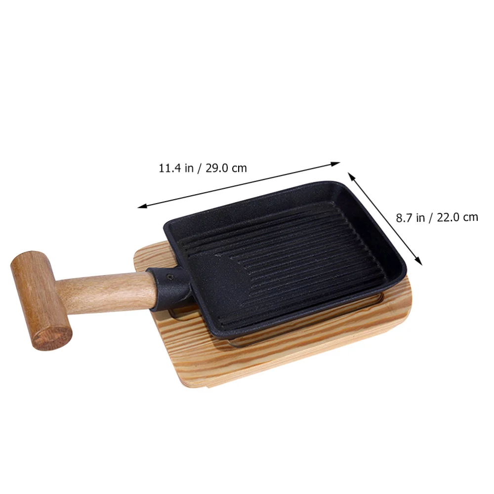 

Roasting Frying Plate Reusable Roasting Pan Teppanyaki Cooking Pan BBQ Supply