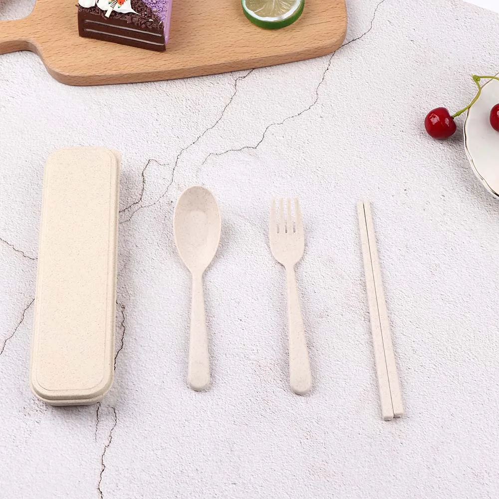 3 шт./компл. набор столовых приборов портативные столовые приборы для взрослых
