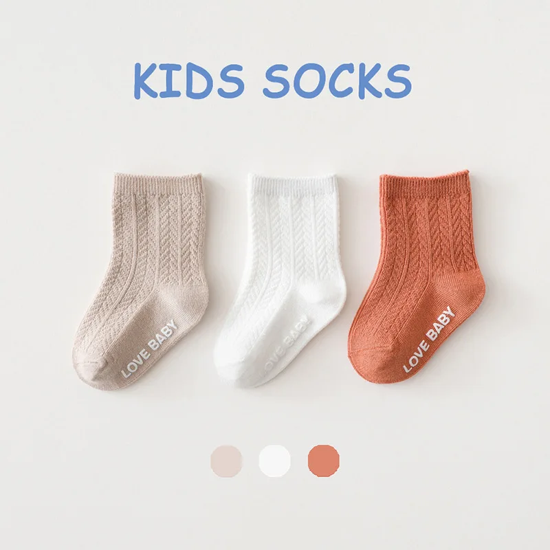 

Baby Anti Slip Toddler Socks Kids Winter Soft Cotton Silicon Non Slip Floor Socks Cute Ruffles Girls Boys Newborn Infant Socks