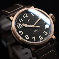 sugess pilot master watch seagull st2130 movement automatic wristwatch cusn8 tin bronze sapphire crystal skeleton bgw9 luminous