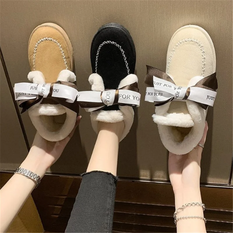 Women's Snow Boots Australia Platform Comfortable Winter Casual Women Boots Women Suede Warmth Ankle Boots Botas Mujer