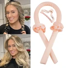 Набор лент для завивки волос без тепла, пенопластовые щипцы для завивки волос, Плойка для волос, без нагрева, бигуди