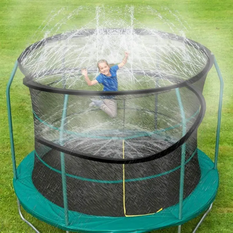 

Summer Toy Sprayer Backyard Game Water Park Accessories Water Sprinkler Outdoor Garden Water Games Trampoline Sprinkler