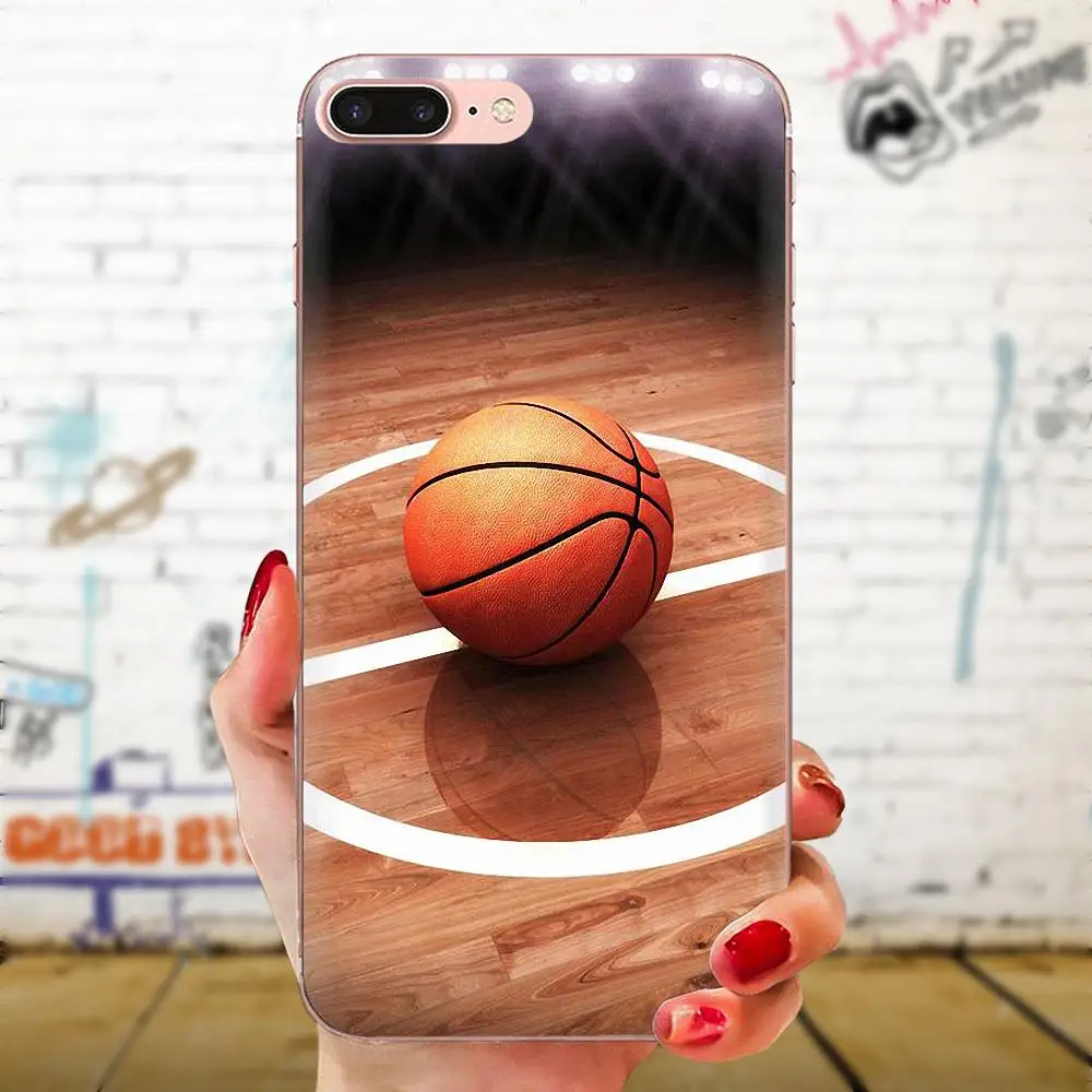 Phone Case Silicone For Sony Xperia Z Z1 Z2 Z3 Z4 Z5 compact Mini M2 M4 M5 T3 E3 E5 XA XA1 XZ Premium Basketball | Мобильные