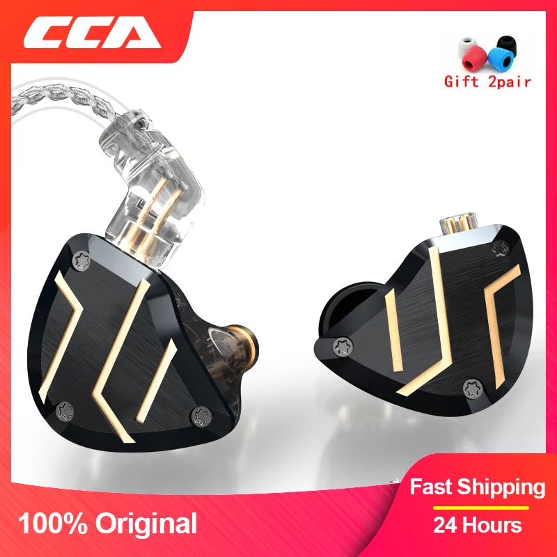 

CCA C10 PRO 4BA + 1DD гибридные наушники для ушей Hi-Fi DJ монитор музыкальные спортивные наушники 5 приводной блок гарнитура CA4 C12 CA16 ZSN Pro ZSX V90