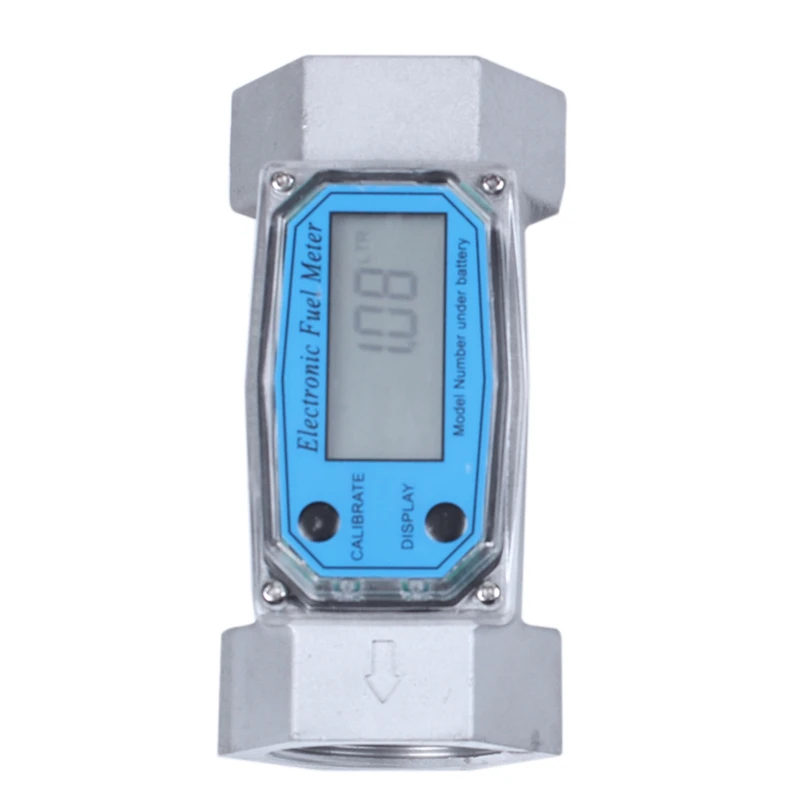 Цифровой расходомер K24 электронный дозатор жидкого турбинный Electronicflowmeter 1 5 дюйма