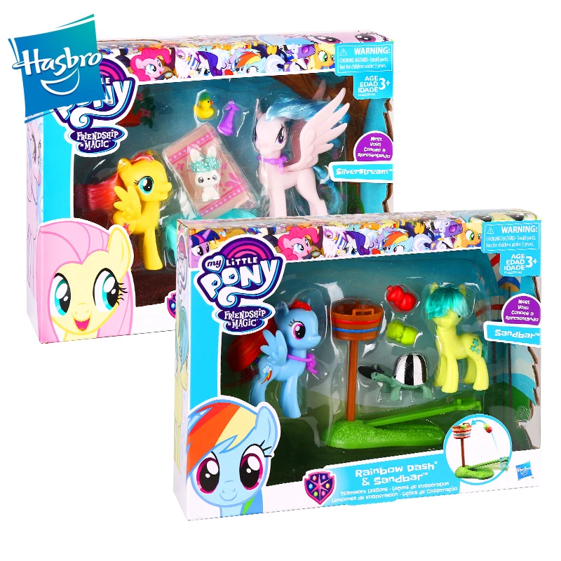 

Hasbro Anime My Little Pony Doll Friendship Suit Action Figure Model Toy Holiday Kids Gifts