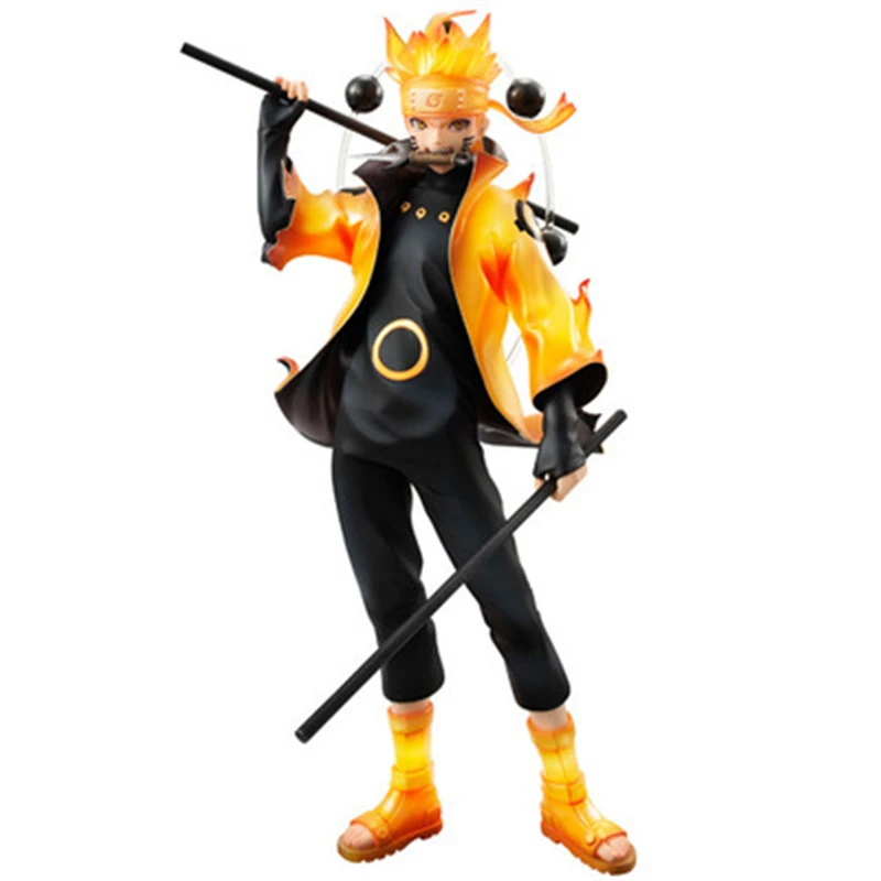 

Bandai Naruto Model GK18cmUchiha Sasuzumaki Narake Hatake Kakashi Jiraiya PVC animator action figure toy gift collection