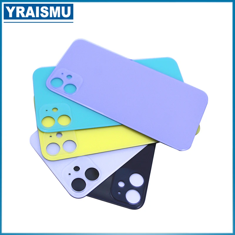

High quality Bigger camera hole Back Battery Glass Cover Replacement For iPhone 11 Pro Max /11 / 11Pro Rear Housing Door Repair