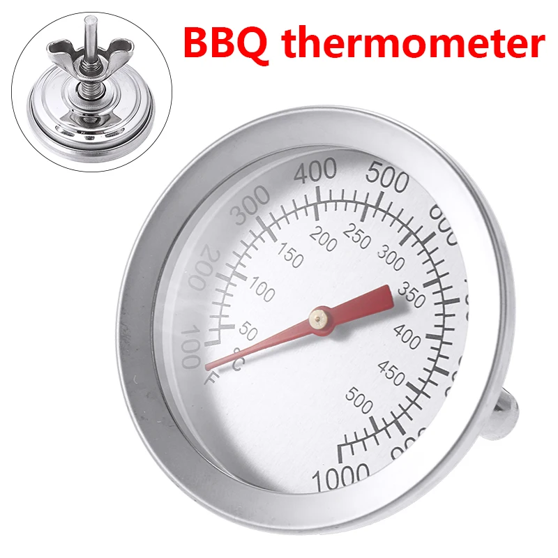 Термометр для барбекю из нержавеющей стали измеритель температуры мяса на гриле