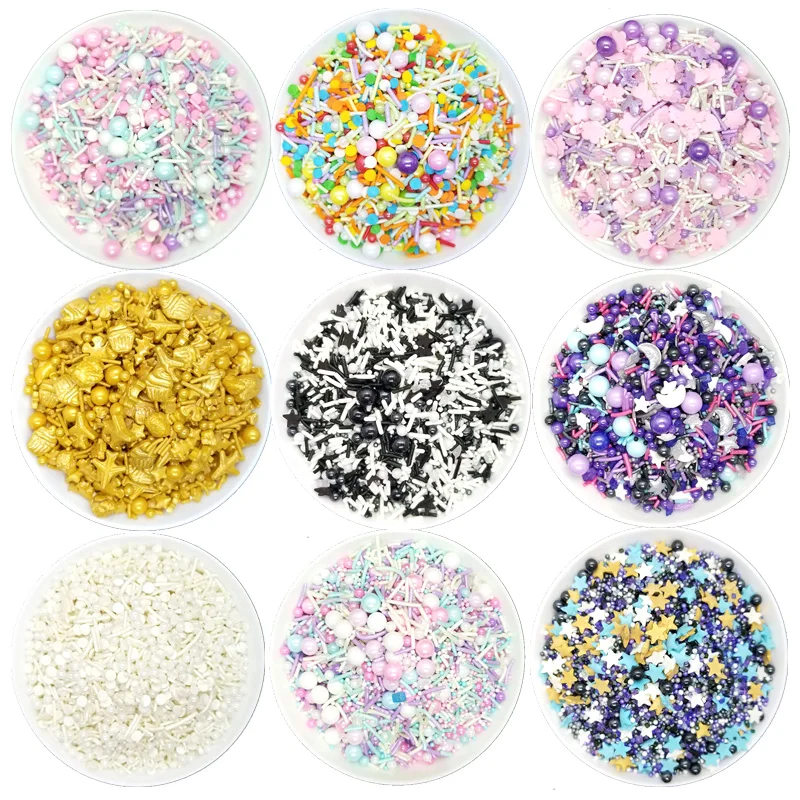 Красочные Бусины 30 г съедобные жемчужные сахарные шарики помадка сделай сам