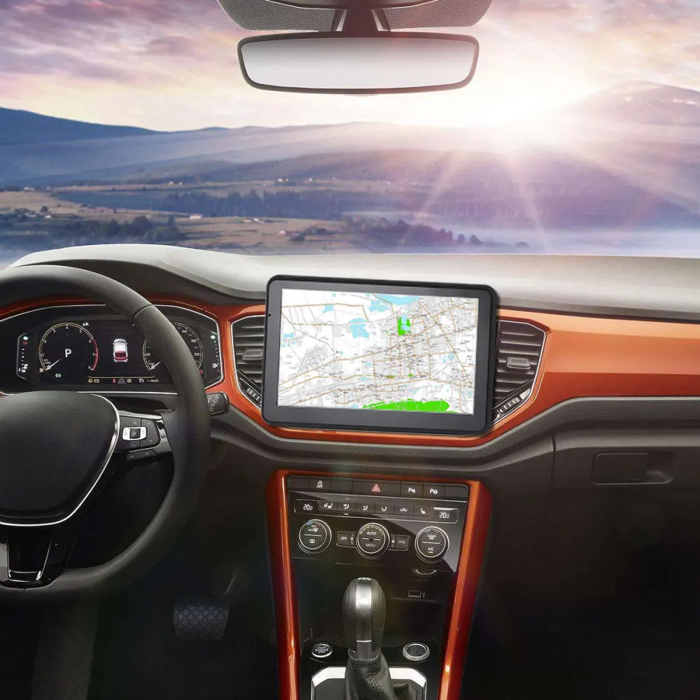 

7 inch 128MB 4GB GPS Navigator Satellite Nav Multimedia Player for Truck Car Lorry with European Maps (Black)