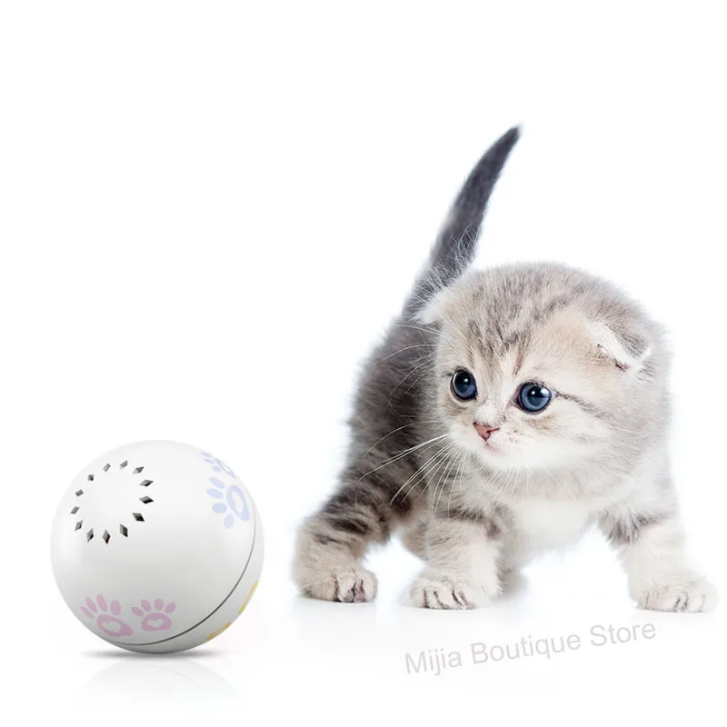 Xiaomi Petoneer Pet smart companion ball Gesture shake switch встроенный кошачий патруль неправильная прокрутка забавный кот артефакт