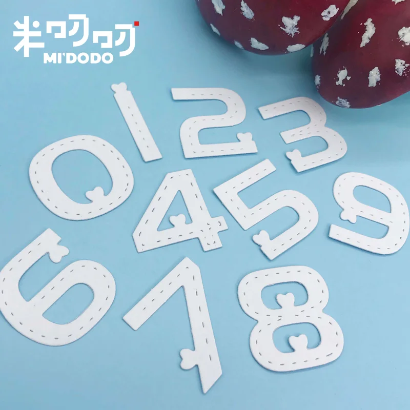 Рождественские резные штампы с сердечками 2020 для скрапбукинга Подарочная