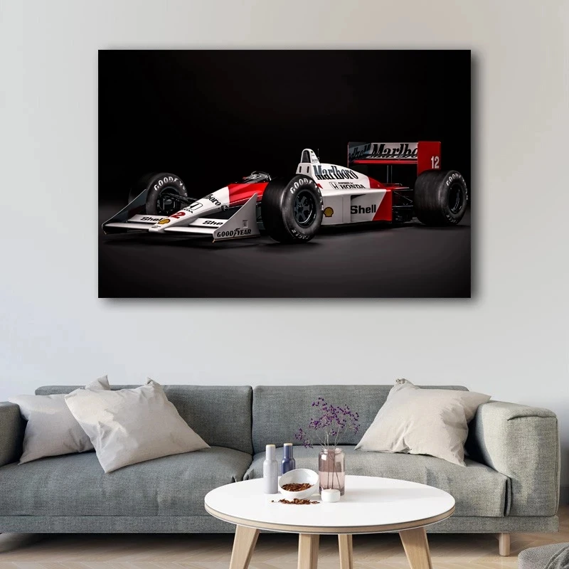 Mclerans Formula One F1 постеры гоночный автомобиль настенное искусство печать на холсте