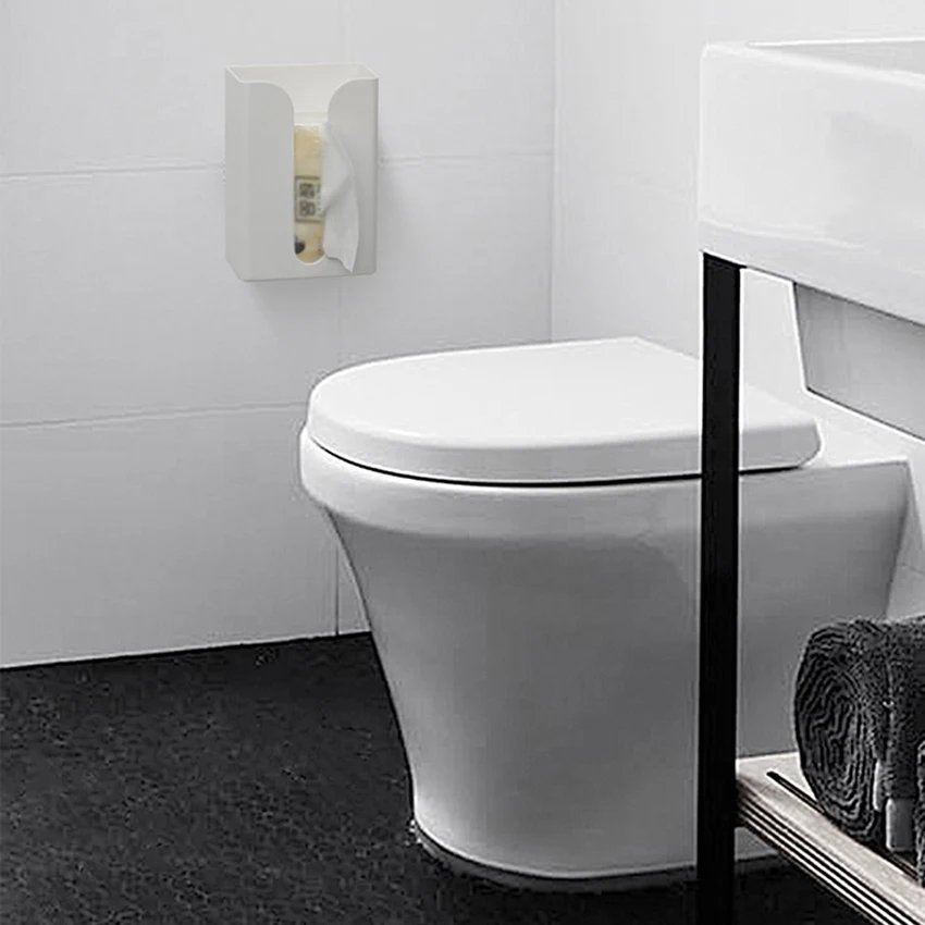 Коробка для салфеток из АБС без перфорации прямоугольный держатель туалетной