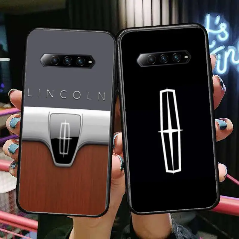 

super car Lincoln Phone Case For xiaomi redmi Black Shark 4 Pro 2 3 3s Cases Helo Black Cover Silicone Back Prett mini cover fun