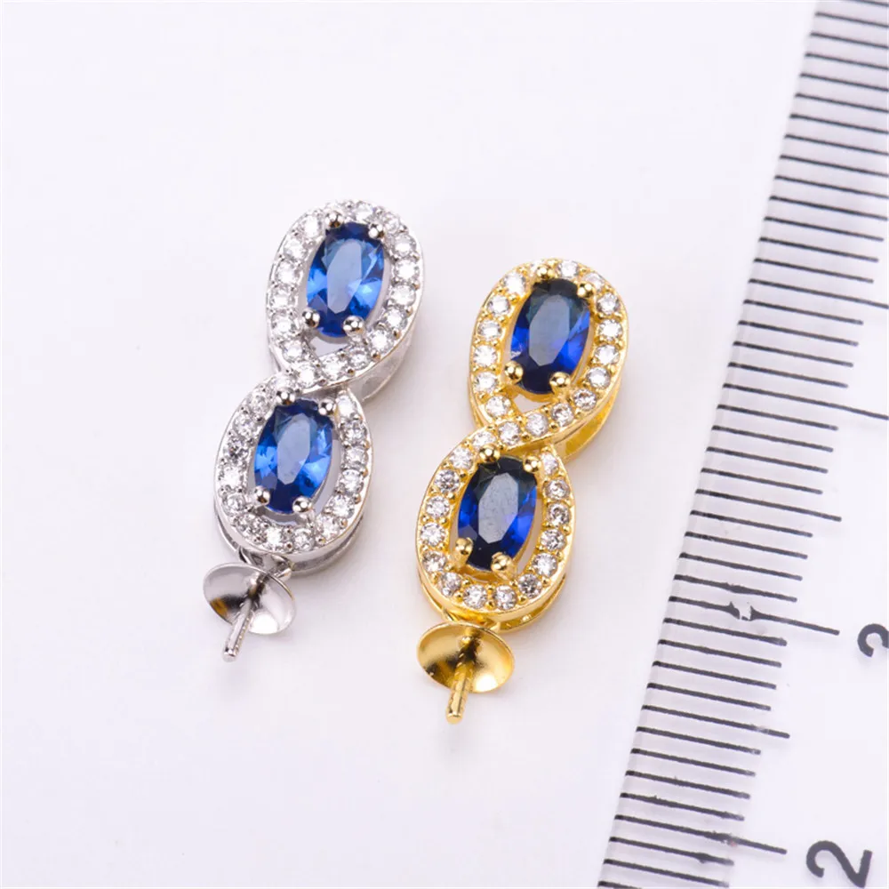 

Real Solid 925 Sterling Silver Connector Oysters Pearl Bead Caps Diy Jewelry Accessories