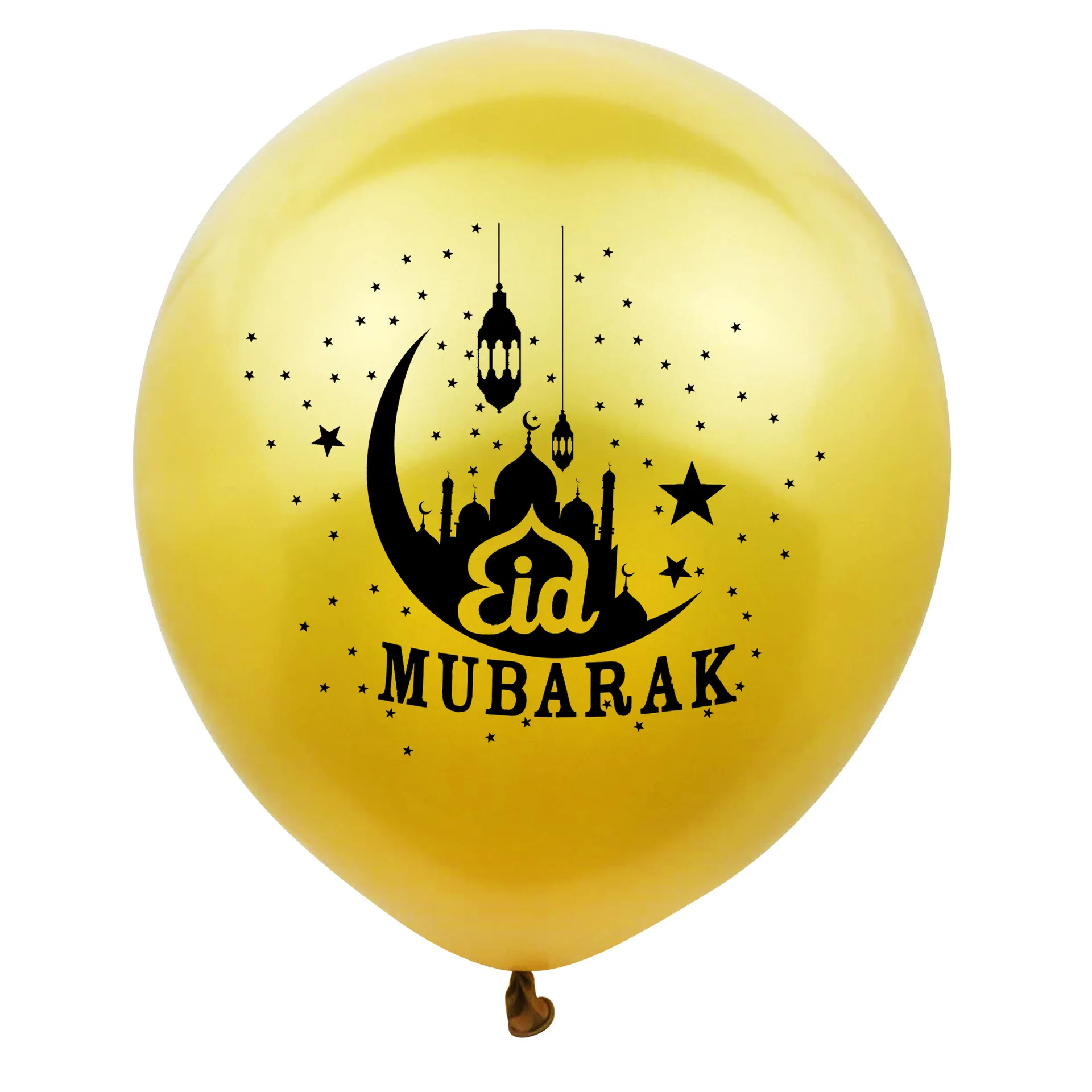 10 шт. Eid Mubarak воздушные шары RamadanDecorations мусульманский Iftar латексные гелий Air Ball