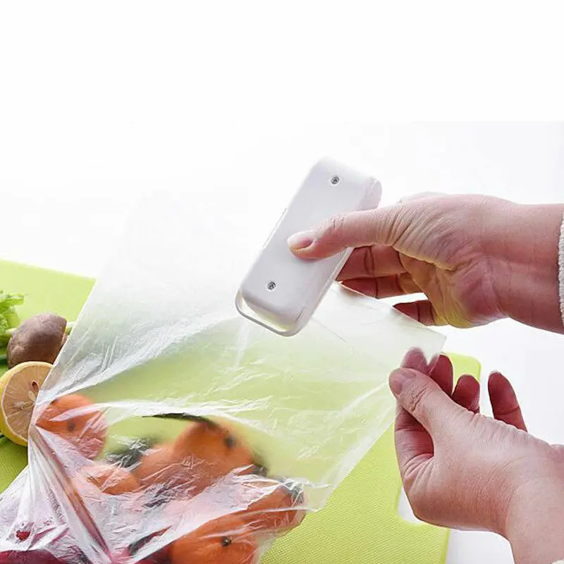 

Portable Sealing Tool Mini Handheld Plastic Bag Sealer Food Snack Chips Food Bag Sealing Machine