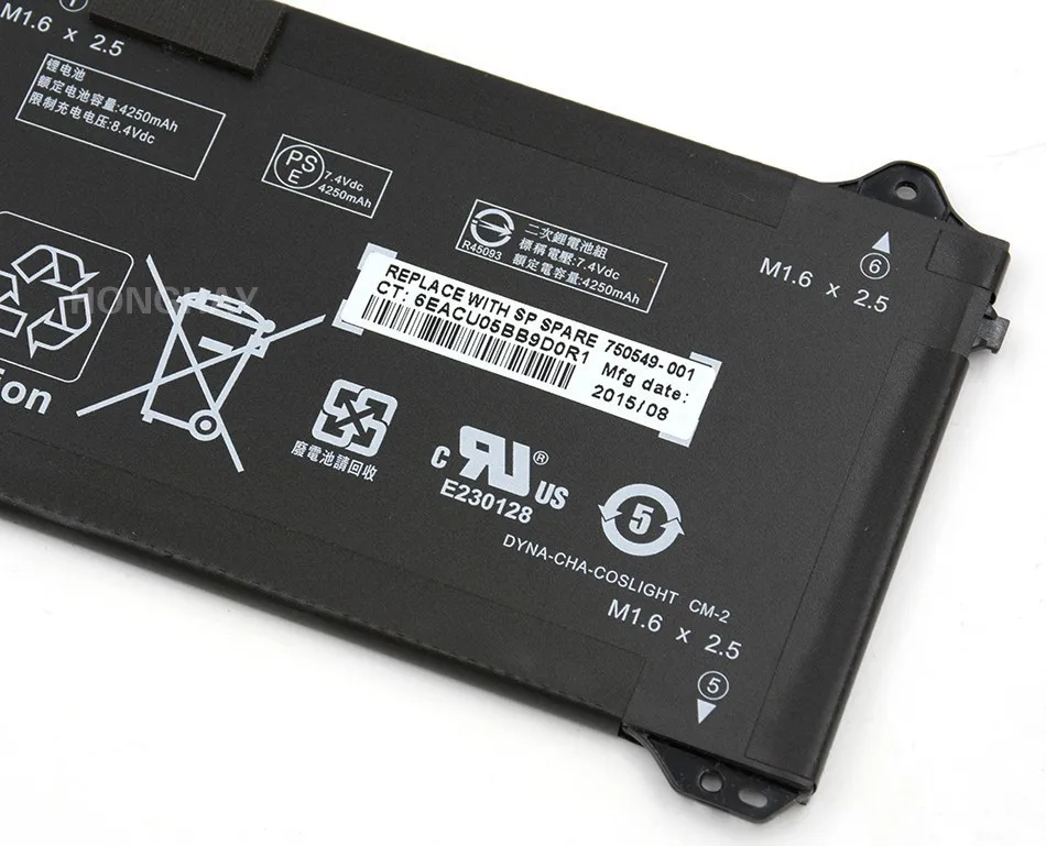 HONGHAY 7,4 В 33wh OL02XL Аккумулятор для ноутбука HP EliteBook Elite x2 1011 G1 OL02XL HSTNN-DB5Z
