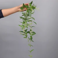 artificial plant honeysuckle leaves vine rattan silk green wicker fern diy flower arranging accessories plant for flowers