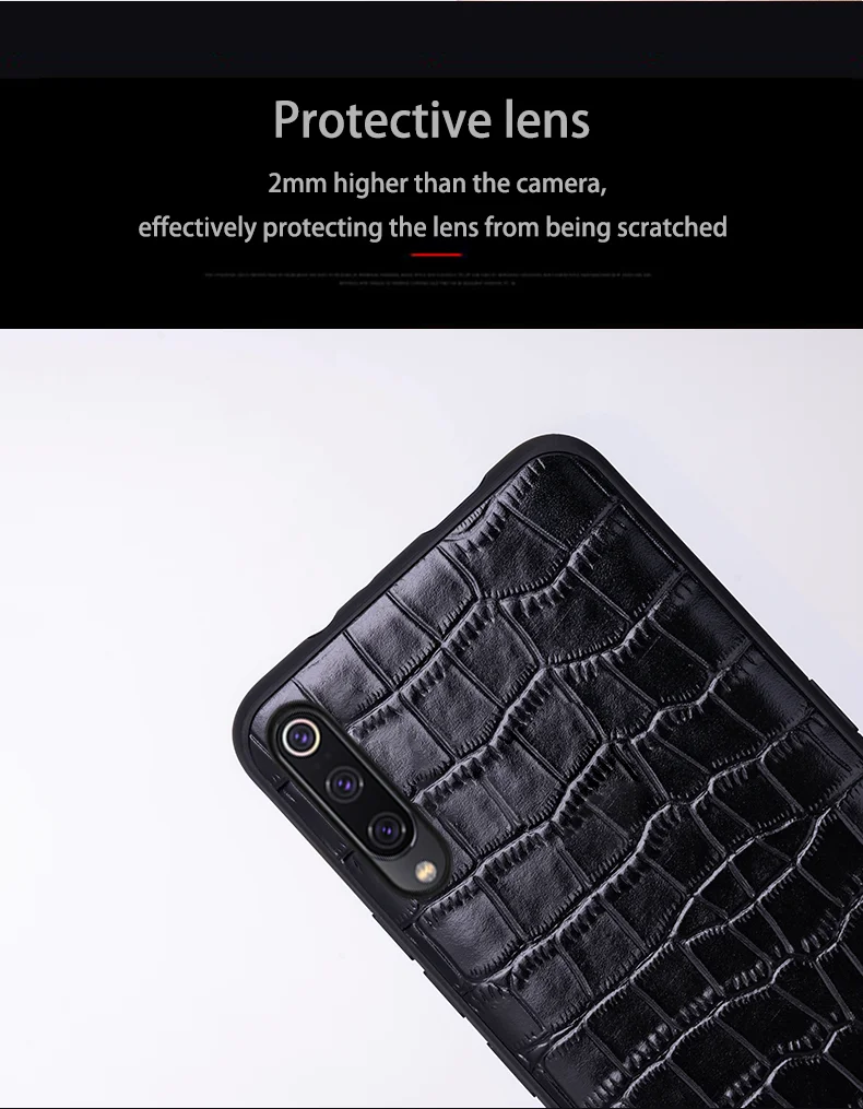Чехол для телефона для Xiaomi 8 9 se 9T A1 A2 A3 lite Max 3 A3 Poco F1 чехол для Redmi 5 6a 7a Note 5, 6, 7, 8 Pro крокодиловой кожи текстуры