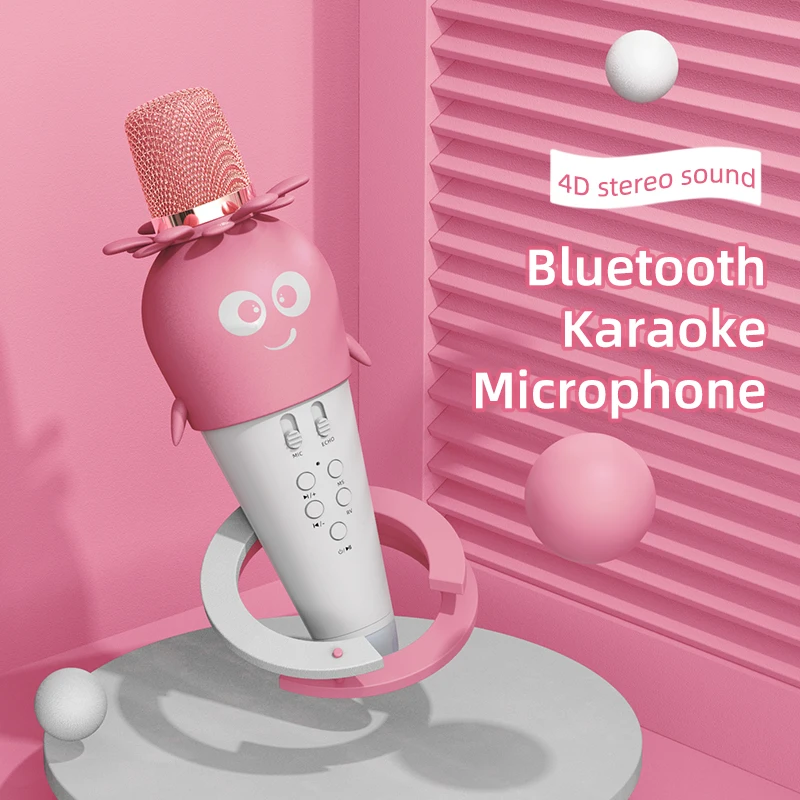 

Караоке-микрофон беспроводной с Bluetooth и Usb-разъемом