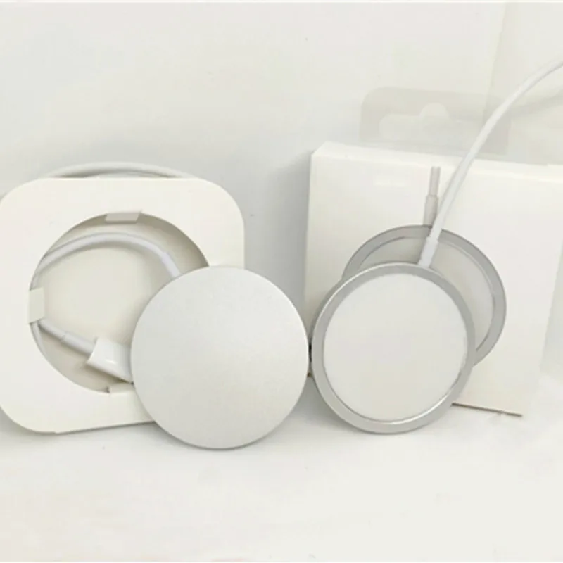 Мощное магнитное Быстрое беспроводное зарядное устройство 15 Вт для iPhone 12 Pro Max Mini