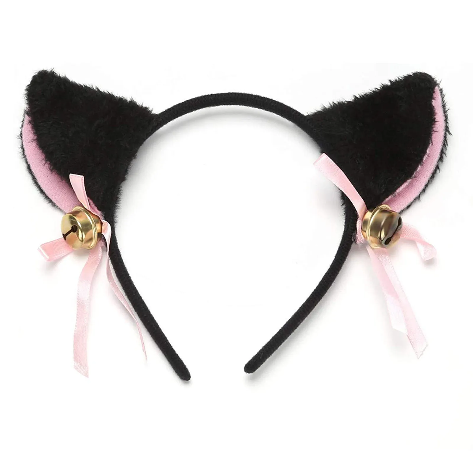 

1 Pcs Hairbands Cute With Bell Hair Headband Hoop Hairbands Girls Lovely Headwear Cosplay Party Ears Headbands Hair Accessories