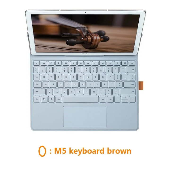 M5 Keyboard brown Чехол-подставка для клавиатуры huawei Mediapad M5, кожаный чехол-подставка для M5 10,8, M5 pro, 10,8 дюймов, huawei Mediapad M6 10,8, чехол для клавиатуры - Цвет: M5 Keyboard brown