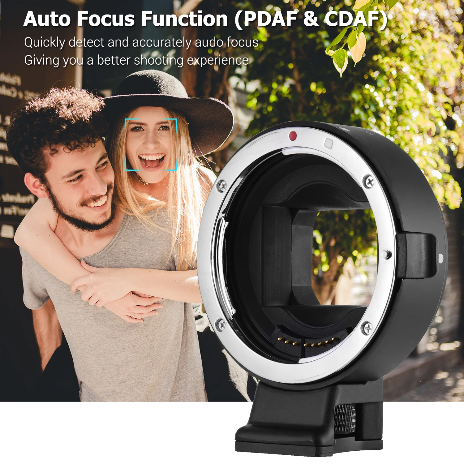 Andoer EF-NEX IV переходное кольцо объектива цифровой Автофокус для Canon sony A7/A7R/A7S/A5000/A6000