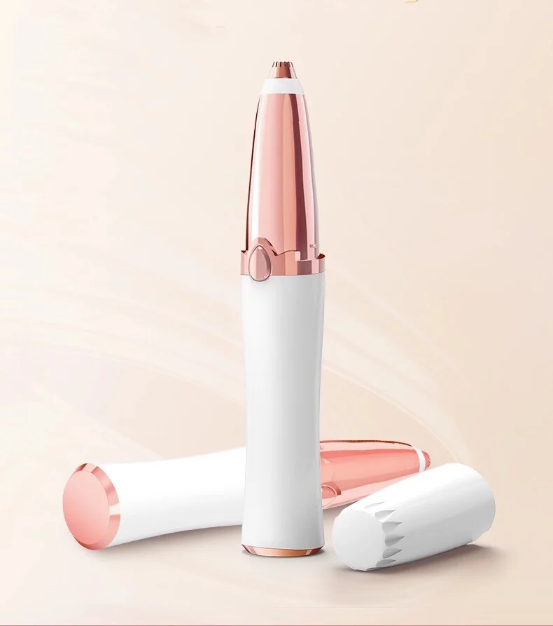 Портативный мини электрический триммер для бровей губ лица волос бритва