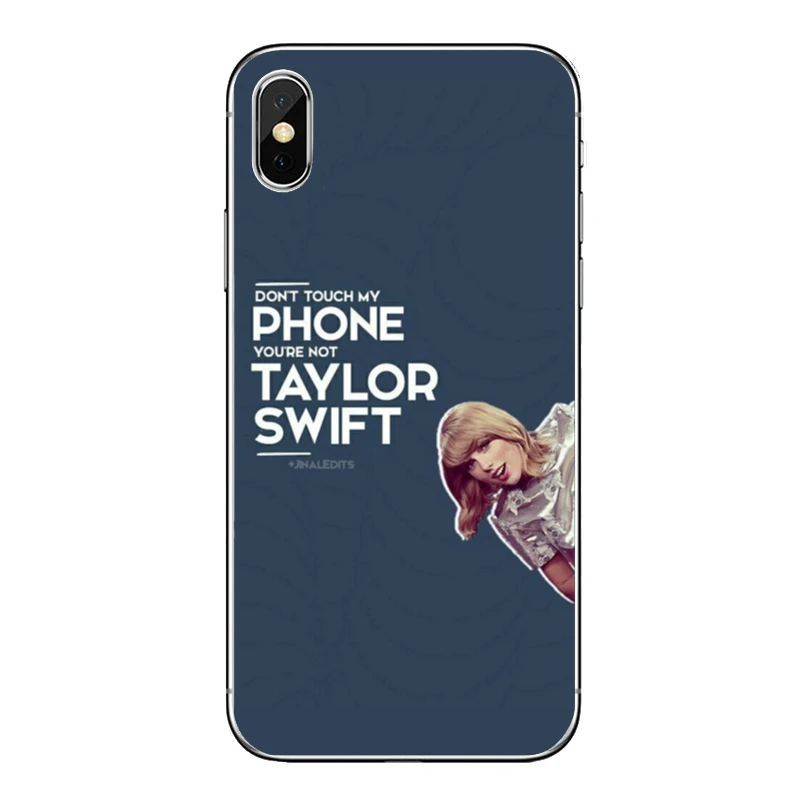 Для iPhone XR X XS Max 8 7 6s 6 plus SE 5s 5c 5 iPod Touch 1989 taylor Девушка Певица аксессуары чехол для телефона - Цвет: 1989-taylor-B-03