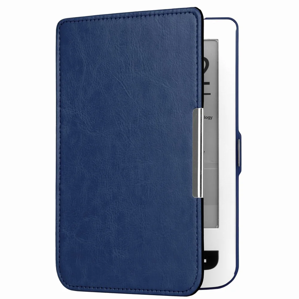 1pc Защитная оболочка для Pocketbook Basic Touch Lux 2 614/624/626 626 Plus из искусственной кожи