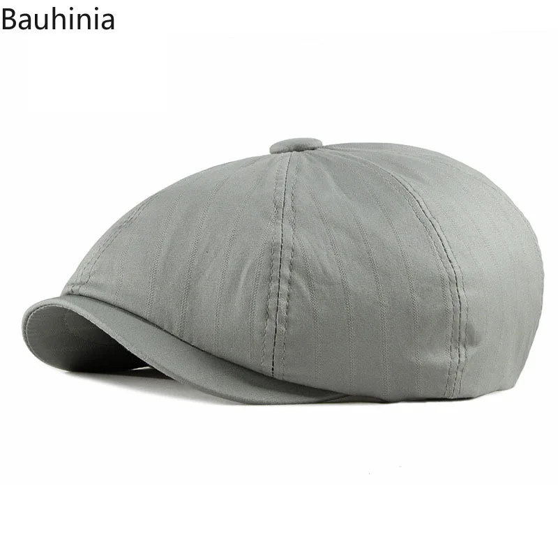 Новые летние хлопковые береты шапки для мужчин повседневные Остроконечные