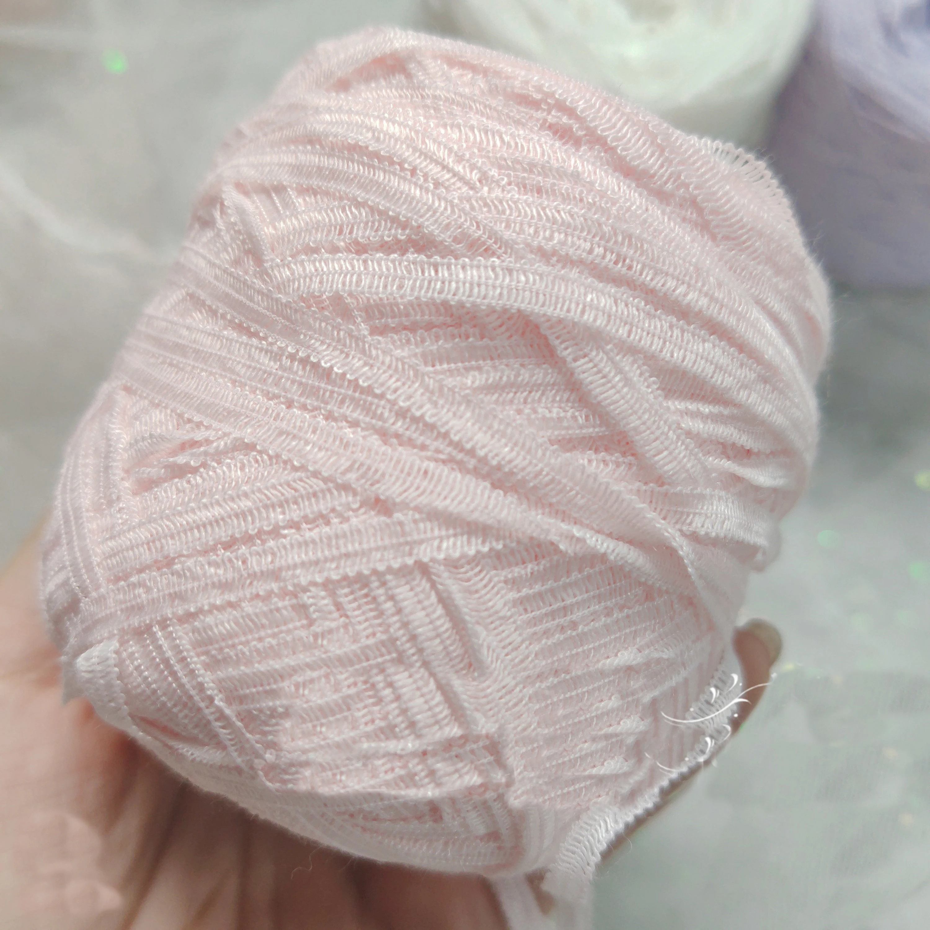 Mylb 50 г красочная чесаная мягкая детская молочная хлопковая пряжа из волокна