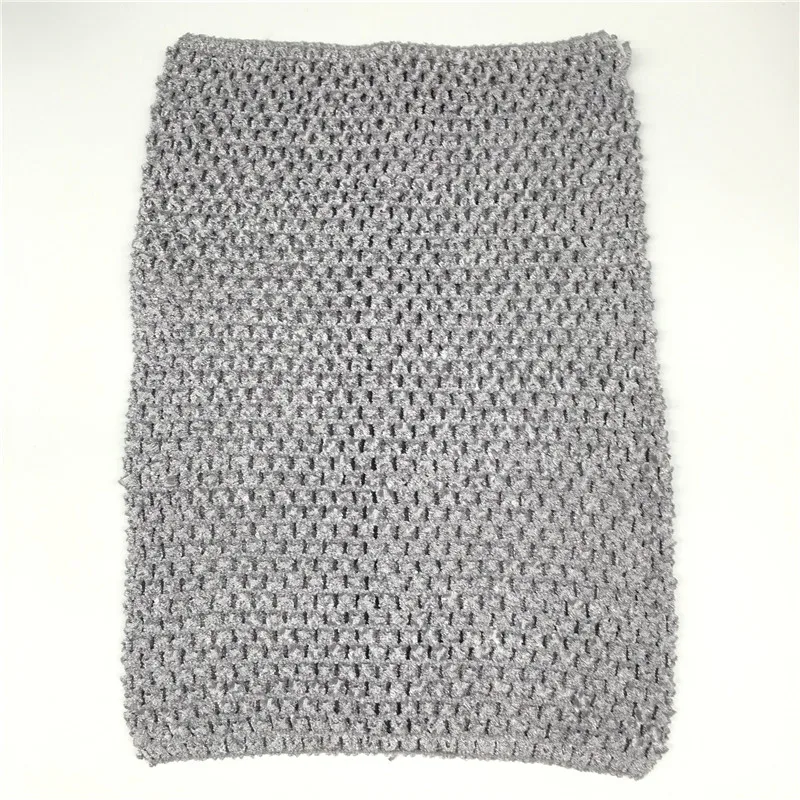 Gray 24X32 см пачка крючком топы грудь обёрточная труба DIY Тюль катушка одежда швейная трикотажная ткань подарки на день рождения Тюлевая юбка аксессуары - Цвет: Gray