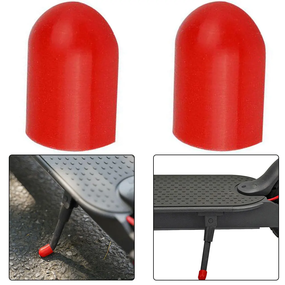 

2PCS Electric Scooter Foot Support Cover Kickstand Protective Holder Compatible with Xiaomi M365/Pro Ninebot ES1 MaxG30