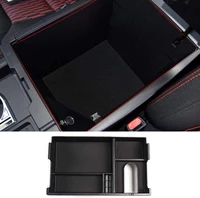 center console half storage tray organizer for toyota tundra 2014 2020 armrest console secondary box