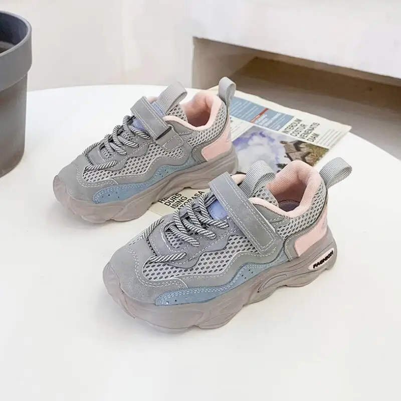 

SKHEK, Осенняя детская обувь для мальчиков, кроссовки, дышащая Спортивная обувь для бега, повседневная обувь для девочек