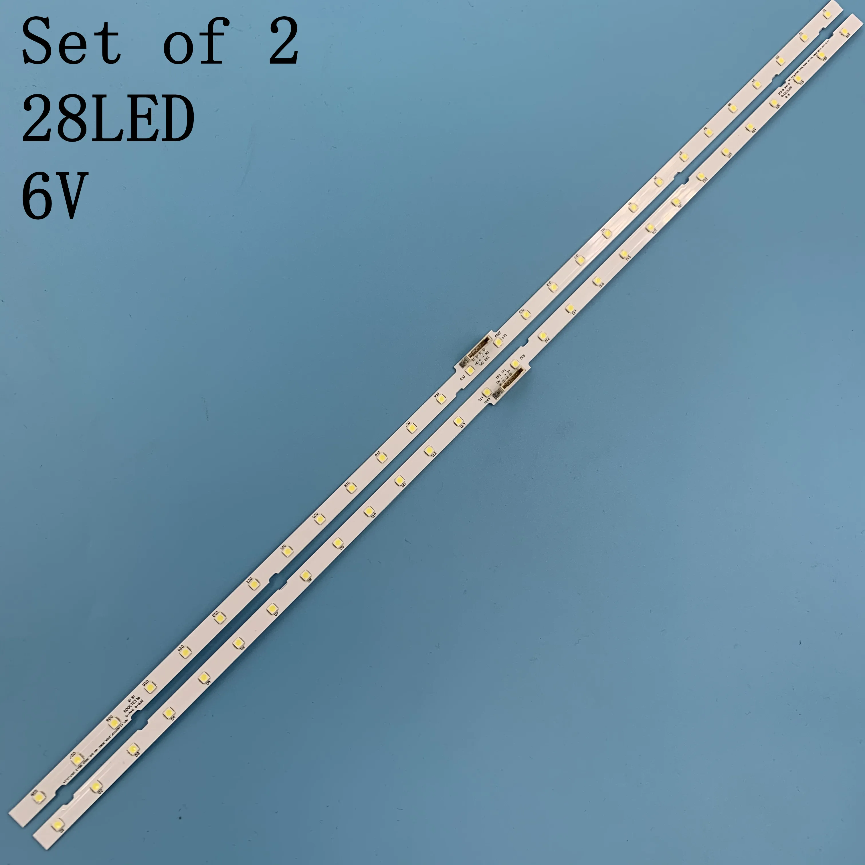 Новая светодиодная лента для подсветки Samsung UE43NU7100U aot_43 _ nu7100f UE43NU7120U UE43NU7170U 2 шт.