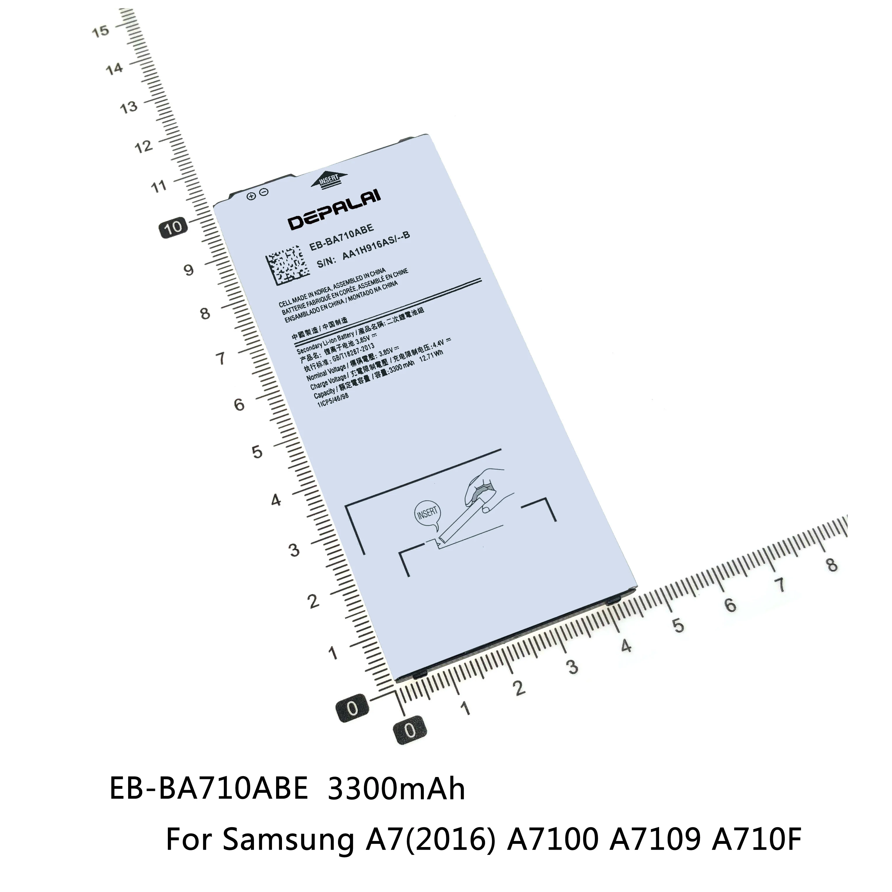 EB BA510ABE BA710ABE BG610ABE батарея для Samsung Galaxy A5 A7 A5100 A510F A7100 A7109 A710F J6 + J4 J4PLUS