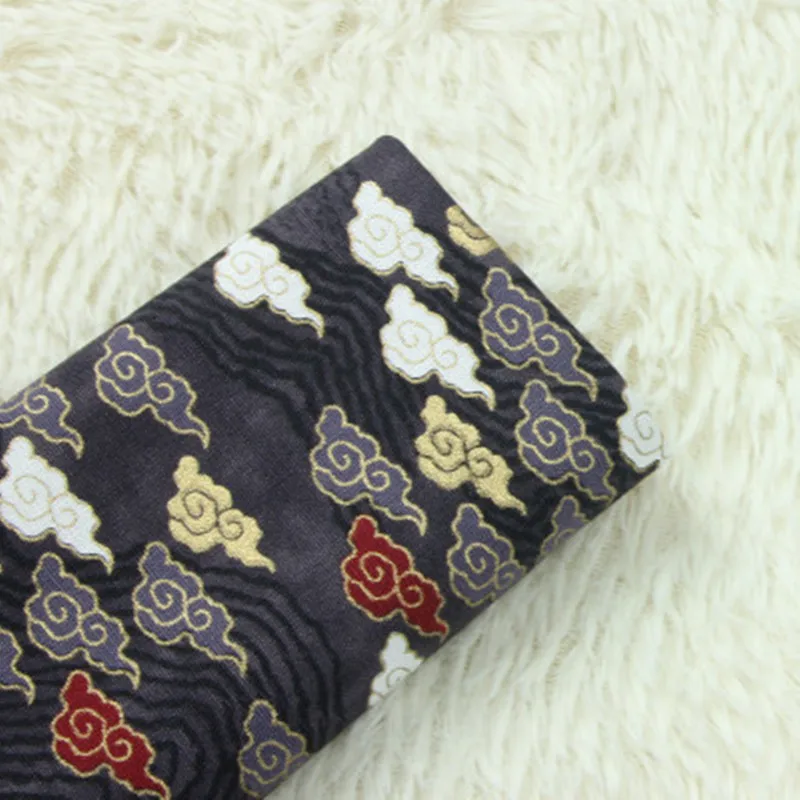 Импортная хлопковая льняная ткань на половину Ярда японский мягкий бриз