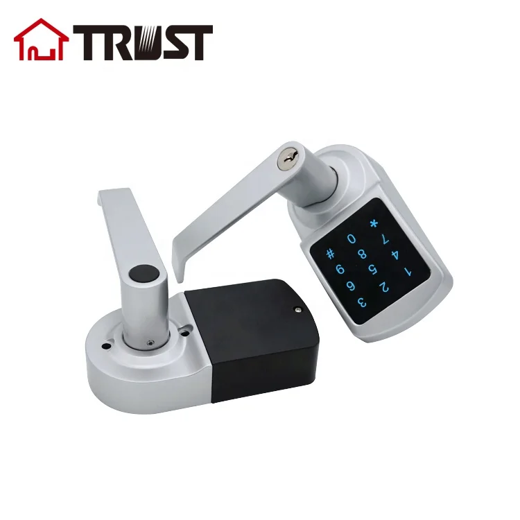 

TRUST 9202 SC Touchscreen Keyless Keypad Door Lock, Satin Chrome, Non Handed