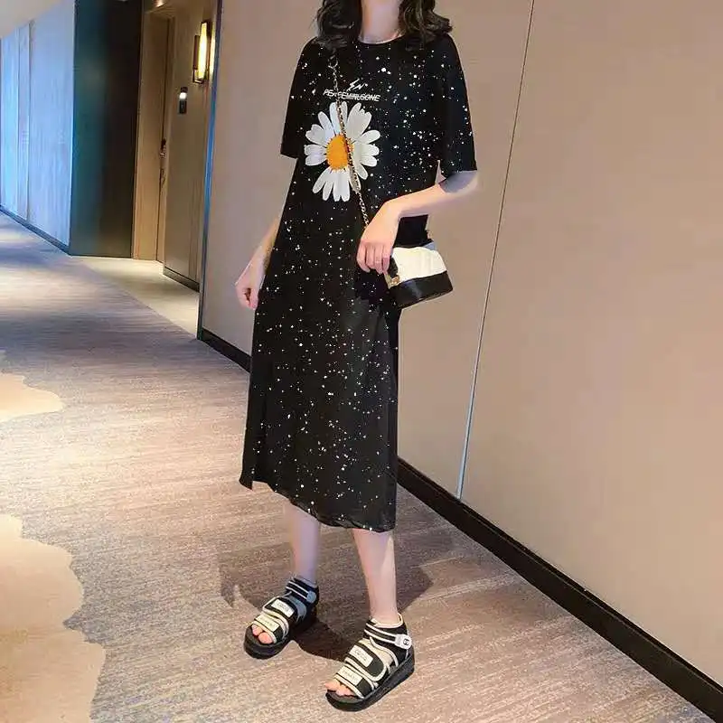 

Хлопковое сексуальное вечернее платье, женское платье, летняя одежда, платья, футболка, школьное платье для молодых девушек, Лидер продаж