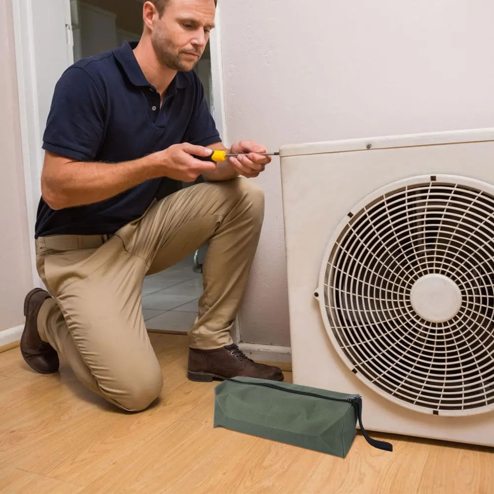 

1Pc Simple Creative Toolkit Cloth Sundries Holder Repairman Ironware Pouch