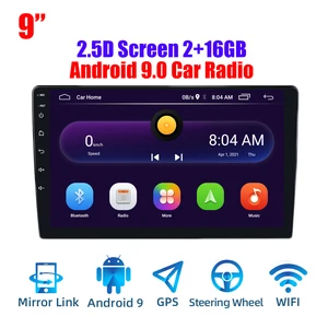 Универсальный автомобильный радиоприемник 2 din, Android 8,1, 2 din, автомобильный радиоприемник android, GPS-навигация, Wi-Fi, Bluetooth, MP5-плеер 1 + 16